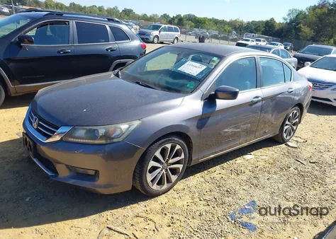 2014 Honda Accord Sport из США, поврежденный, VIN 1HGCR2F52EA288091